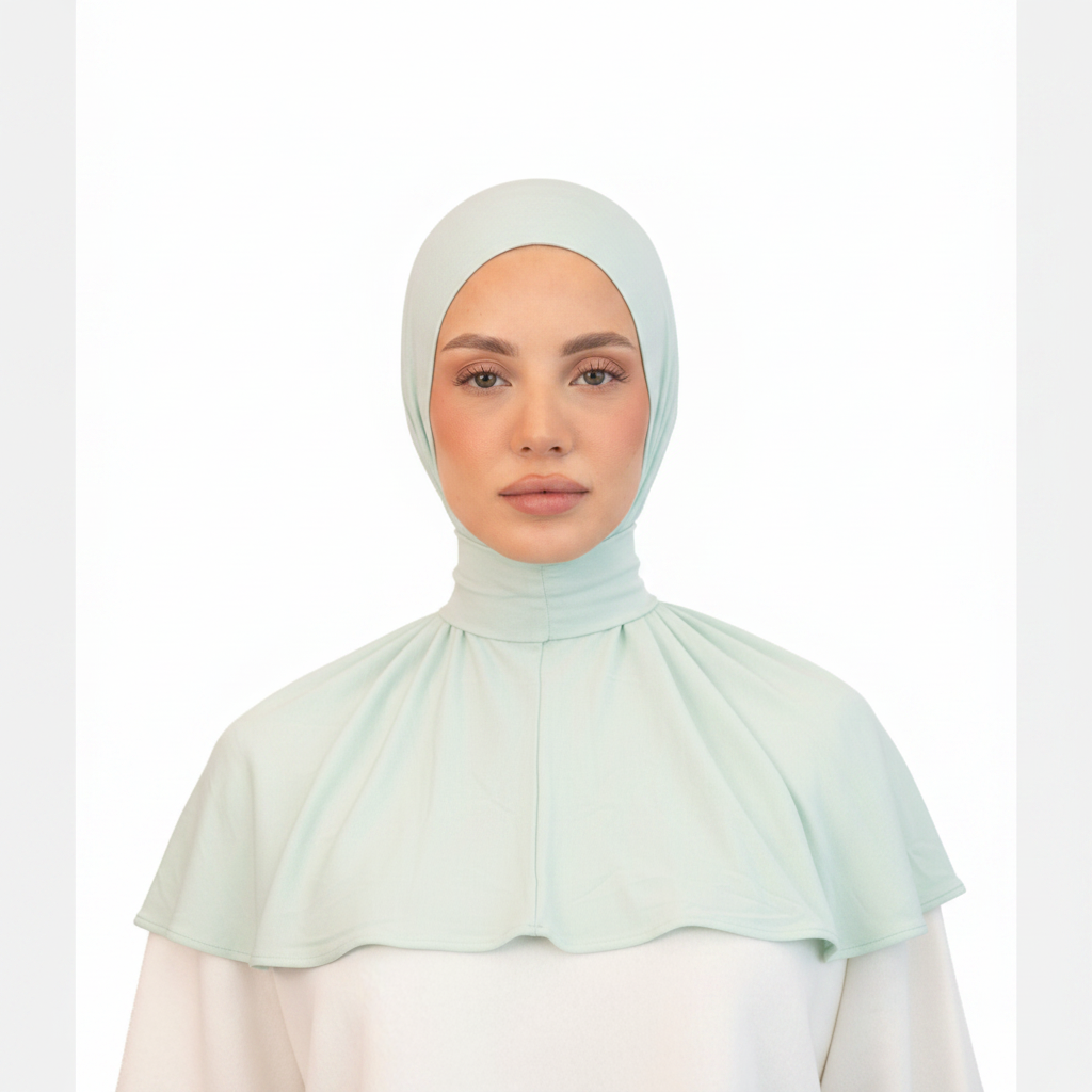 Iced Mint G4-A2-2 Bamboo Scarf - Front