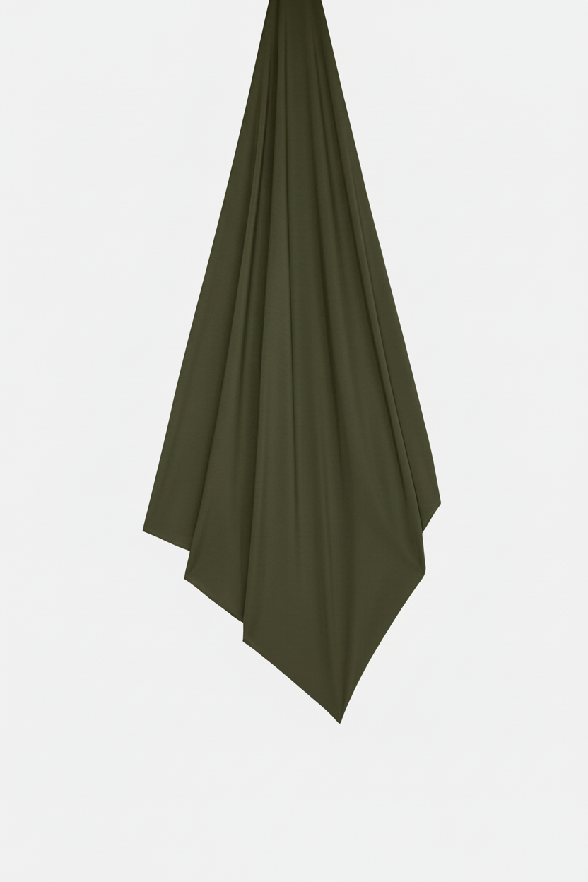 Dark Olive Flat Lay