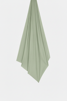 Iced Mint Matcha Scarf - Flat Lay