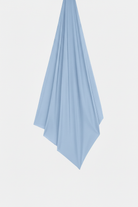 Light Blue #D3E6FF Scarf - Flat Lay